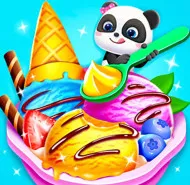 Baby Panda Ice Cream Truck