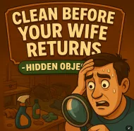 Clean Before Your Wife Returns - Hidden Object