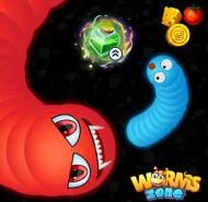Worms Zone a Slithery Snake